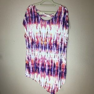 Lane Bryant Multicolored Plus Size Tank Sz 18/20